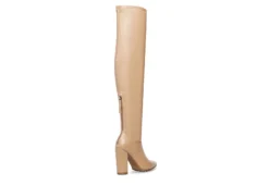Madden Girl Womens Signall Over The Knee Boot - Nude -Rack Room Footwear Sales US 01 302705 03