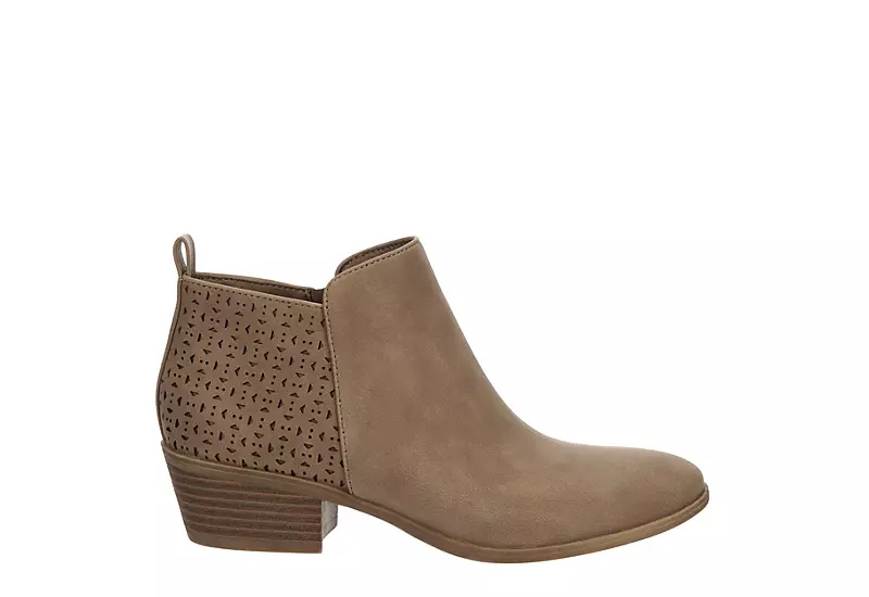Xappeal Womens Valeria Bootie - Taupe 2 Xappeal Womens Valeria Bootie - Taupe - Image 2