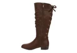Xappeal Womens Cheyenne Wide Calf Tall Boot - Brown -Rack Room Footwear Sales US 01 302740 03