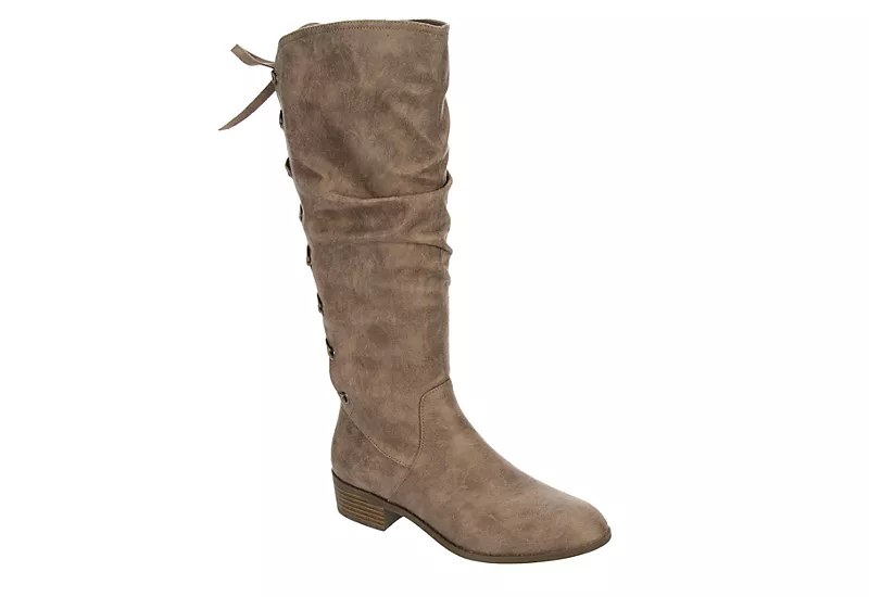 Xappeal Womens Cheyenne Tall Boot - Taupe 1 Xappeal Womens Cheyenne Tall Boot - Taupe