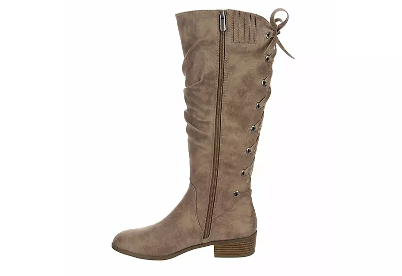 Xappeal Womens Cheyenne Tall Boot - Taupe 4 Xappeal Womens Cheyenne Tall Boot - Taupe - Image 4