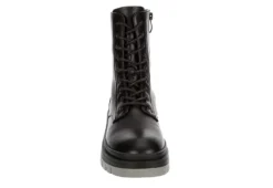 Limelight Womens Erin Combat Boot - Black -Rack Room Footwear Sales US 01 302755 02
