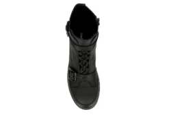 Limelight Womens Jasmyn Lace Up Boot - Black -Rack Room Footwear Sales US 01 302756 05
