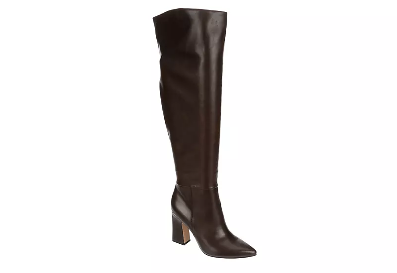 Michael By Michael Shannon Womens Camille Wide Calf Over The Knee Boot - Espresso 1 Michael By Michael Shannon Womens Camille Wide Calf Over The Knee Boot - Espresso