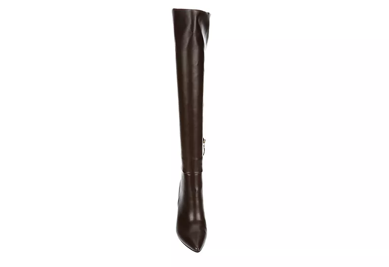 Michael By Michael Shannon Womens Camille Wide Calf Over The Knee Boot - Espresso 3 Michael By Michael Shannon Womens Camille Wide Calf Over The Knee Boot - Espresso - Image 3