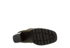 Limelight Womens Halle Lace-up Boot - Olive -Rack Room Footwear Sales US 01 302780 06