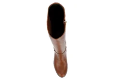 Lauren Blakwell Womens Raquel Tall Dress Boot - Cognac -Rack Room Footwear Sales US 01 302782 05