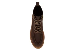 Limelight Womens Destiny Lace-up Boot - Chocolate -Rack Room Footwear Sales US 01 302784 05