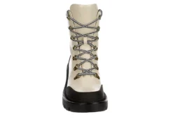 Michael By Michael Shannon Womens Natacha Lace-up Boot - Ivory -Rack Room Footwear Sales US 01 302785 02