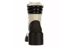 Michael By Michael Shannon Womens Natacha Lace-up Boot - Ivory -Rack Room Footwear Sales US 01 302785 04