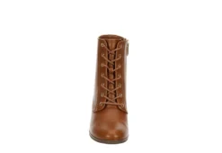 Xappeal Womens Karen Lace-up Boot - Cognac -Rack Room Footwear Sales US 01 302788 02