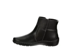 Clarks Womens Cora Grace Boot - Black -Rack Room Footwear Sales US 01 302792 03