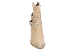 Michael By Michael Shannon Womens Dottie Western Boot - Beige -Rack Room Footwear Sales US 01 302820 02