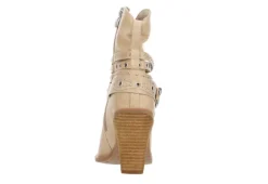 Michael By Michael Shannon Womens Dottie Western Boot - Beige -Rack Room Footwear Sales US 01 302820 04