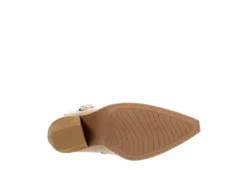 Michael By Michael Shannon Womens Dottie Western Boot - Beige -Rack Room Footwear Sales US 01 302820 06