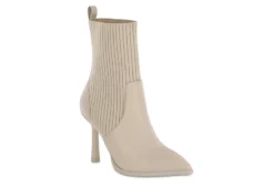 Mia Womens Bobbie Bootie - Off White