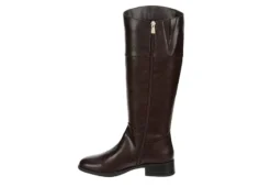 Michael By Michael Shannon Womens Brielle Wide Calf Tall Riding Boot - Dark Brown -Rack Room Footwear Sales US 01 302837 03