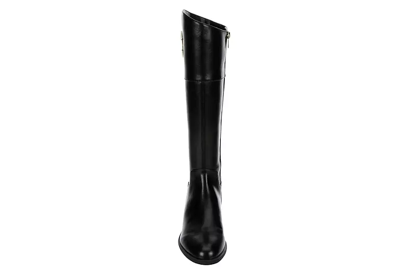 Michael By Michael Shannon Womens Brielle Wide Calf Tall Riding Boot - Black 3 Michael By Michael Shannon Womens Brielle Wide Calf Tall Riding Boot - Black - Image 3