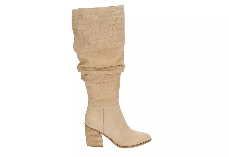 Michael By Michael Shannon Womens Millie Tall Boot - Tan 2 Michael By Michael Shannon Womens Millie Tall Boot - Tan - Image 2