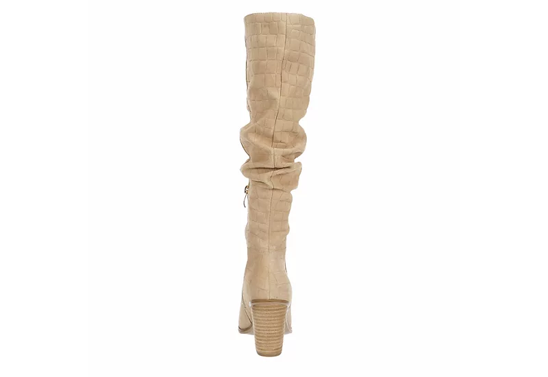 Michael By Michael Shannon Womens Millie Wide Calf Tall Boot - Tan 5 Michael By Michael Shannon Womens Millie Wide Calf Tall Boot - Tan - Image 5