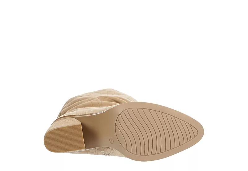 Michael By Michael Shannon Womens Millie Wide Calf Tall Boot - Tan 7 Michael By Michael Shannon Womens Millie Wide Calf Tall Boot - Tan - Image 7