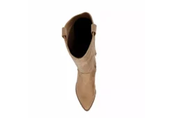 Dv By Dolce Vita Womens Kitschy Western Boot - Beige -Rack Room Footwear Sales US 01 302853 05