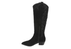 Dv By Dolce Vita Womens Kitschy Western Boot - Black -Rack Room Footwear Sales US 01 302854 03