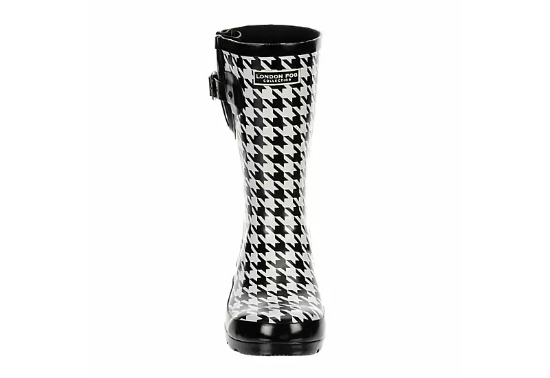 London Fog Womens Tally Rain Boot - Black 3 London Fog Womens Tally Rain Boot - Black - Image 3