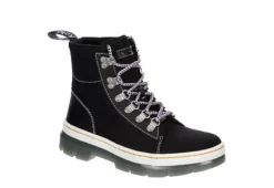 Dr. Martens Dr.martens Womens Combs Nylon Combat Boot - Black
