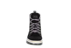 Dr. Martens Dr.martens Womens Combs Nylon Combat Boot - Black -Rack Room Footwear Sales US 01 302898 02