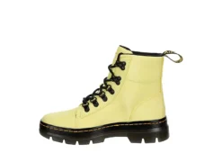 Dr. Martens Dr.martens Womens Combs Nylon Combat Boot - Yellow -Rack Room Footwear Sales US 01 302908 03