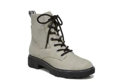 Dr. Scholl's Womens Hudson Combat Boot - Green