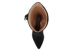 Journee Collection Womens Hartly Fringed Wide Calf Dress Boot - Black 12 Journee Collection Womens Hartly Fringed Wide Calf Dress Boot - Black -Rack Room Footwear Sales US 01 303177 05