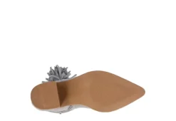 Journee Collection Womens Hartly Fringed Wide Calf Dress Boot - Grey -Rack Room Footwear Sales US 01 303179 06