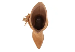 Journee Collection Womens Hartly Fringed Extra Wide Calf Dress Boot - Tan -Rack Room Footwear Sales US 01 303185 05