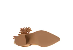 Journee Collection Womens Hartly Fringed Extra Wide Calf Dress Boot - Tan -Rack Room Footwear Sales US 01 303185 06
