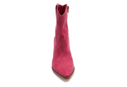 Coconuts Womens Bambi Western Boot - Bright Pink -Rack Room Footwear Sales US 01 303496 02