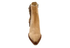 Coconuts Womens Jane Western Ankle Boot - Natural -Rack Room Footwear Sales US 01 303521 02