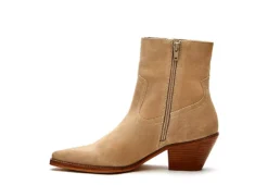 Coconuts Womens Jane Western Ankle Boot - Natural -Rack Room Footwear Sales US 01 303521 03