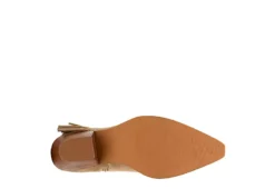 Coconuts Womens Jane Western Ankle Boot - Natural -Rack Room Footwear Sales US 01 303521 06