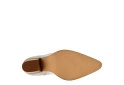Coconuts Womens Kyra Ankle Western Boot - Bone -Rack Room Footwear Sales US 01 303526 06