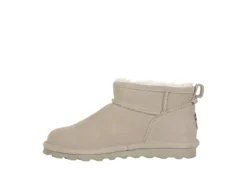 Bearpaw Womens Shorty Fur Boot - Taupe -Rack Room Footwear Sales US 01 303528 03