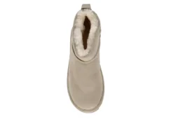 Bearpaw Womens Shorty Fur Boot - Taupe -Rack Room Footwear Sales US 01 303528 05