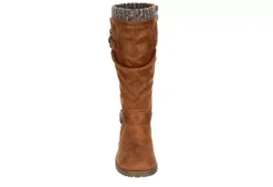 Xappeal Womens Chelsey Tall Boot - Brown -Rack Room Footwear Sales US 01 340005 02