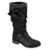 Xappeal Womens Chelsey Tall Boot - Black