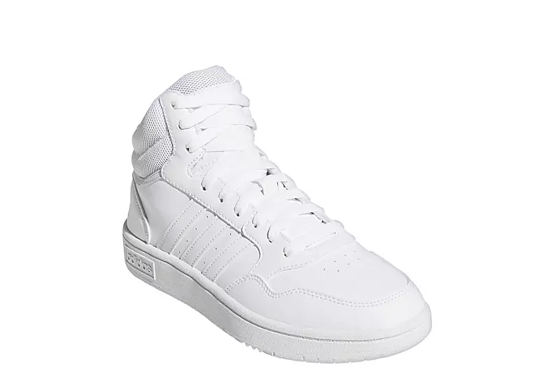 Adidas Womens Hoops 3.0 Sneaker - White 1 Adidas Womens Hoops 3.0 Sneaker - White