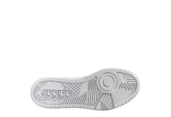 Adidas Womens Hoops 3.0 Sneaker - White 11 Adidas Womens Hoops 3.0 Sneaker - White -Rack Room Footwear Sales US 01 400715 04
