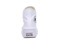 Converse Womens Chuck Taylor All Star Move High Top Sneaker - White 11 Converse Womens Chuck Taylor All Star Move High Top Sneaker - White -Rack Room Footwear Sales US 01 400794 04