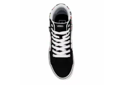 Vans Womens Filmore High Top Sneaker - Black -Rack Room Footwear Sales US 01 401265 05