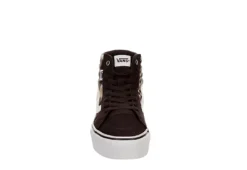 Vans Womens Filmore High Top Platform Sneaker - Brown 9 Vans Womens Filmore High Top Platform Sneaker - Brown -Rack Room Footwear Sales US 01 401274 02
